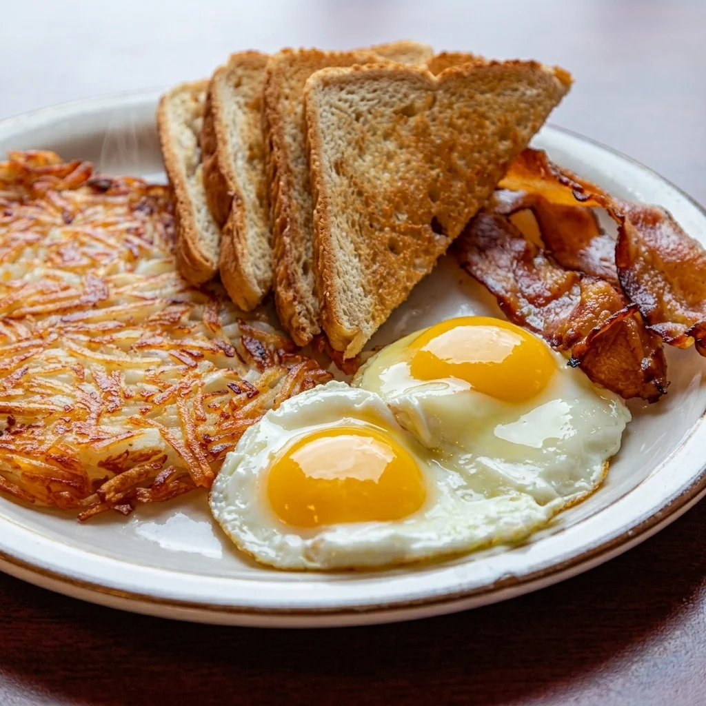 All Day Breakfast plate at Melita Restaurant and Bar in Melita, Manitoba