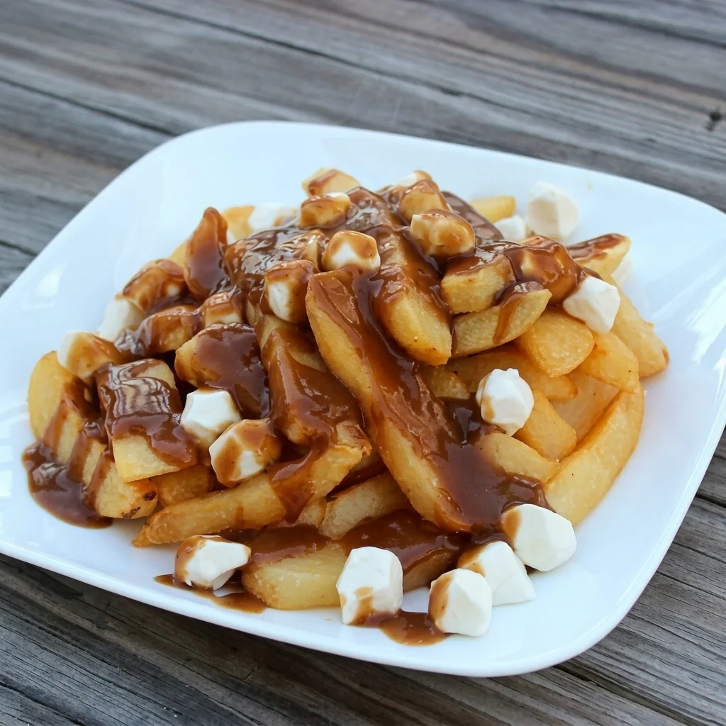 Poutine at Melita Restaurant and Bar in Melita, Manitoba